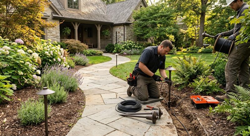 Landscape Lighting Repair in Prescott Valley, AZ